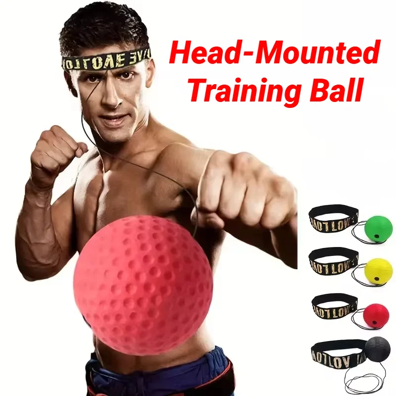 Speed Bag Boxing - Set Bola Tinju Refleks Kecepatan Karet,