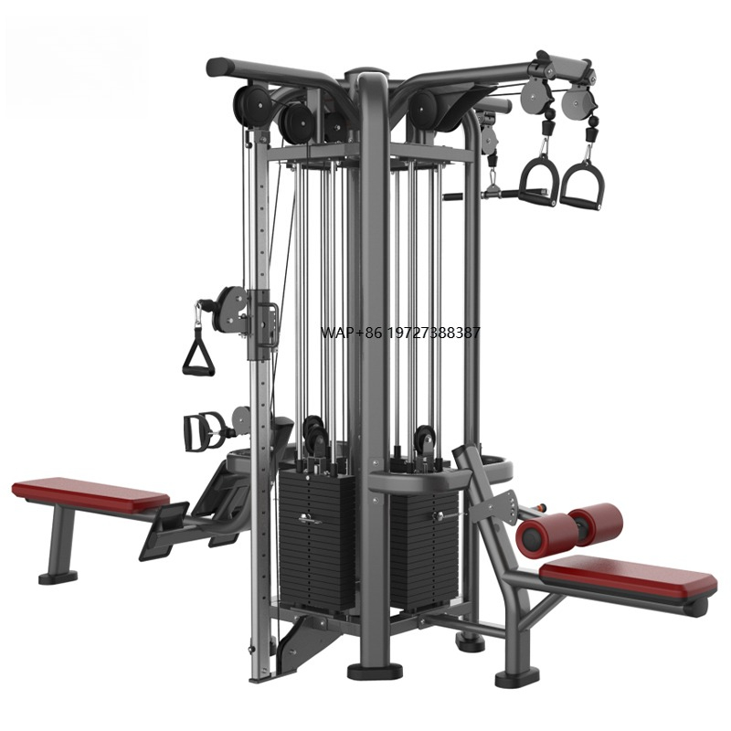 Home Gym Workout - Peralatan Latihan Kekuatan Baja Multifungsi Multi-stasiun