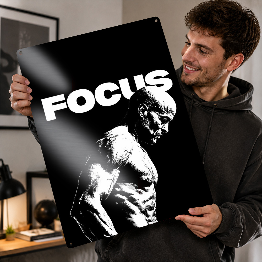Home Gym Custom - Poster Cetak dengan Kutipan yang Menginspirasi