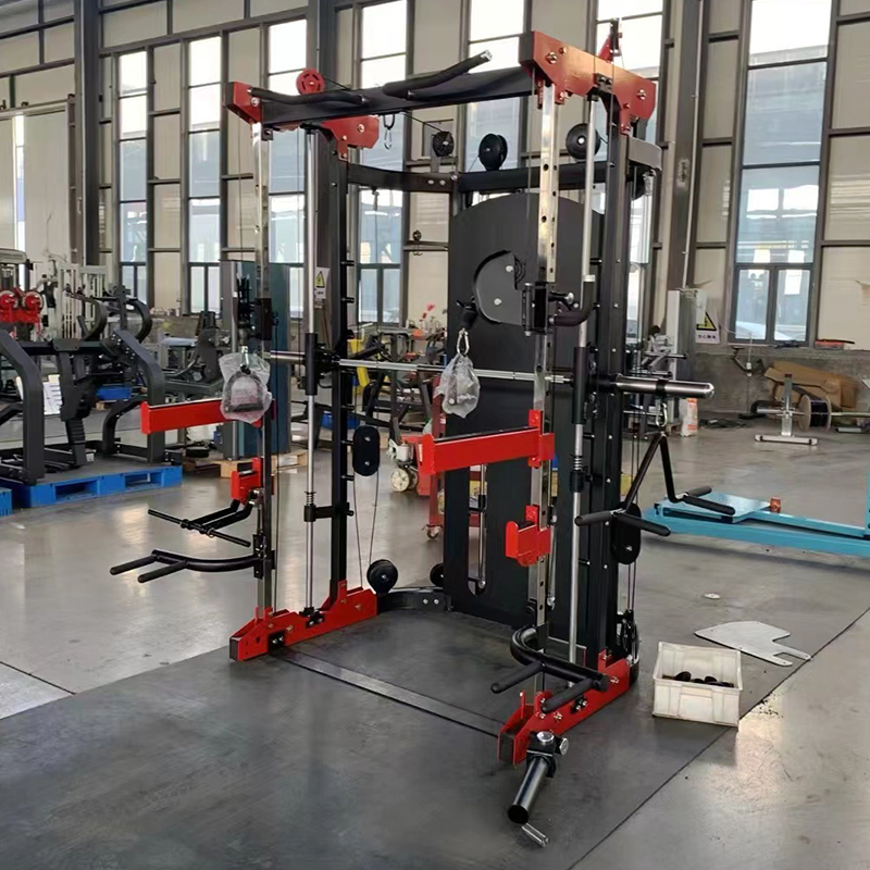 Home Gym With Smith Machine - Peralatan Gym Multi Smith Machine Komersial,