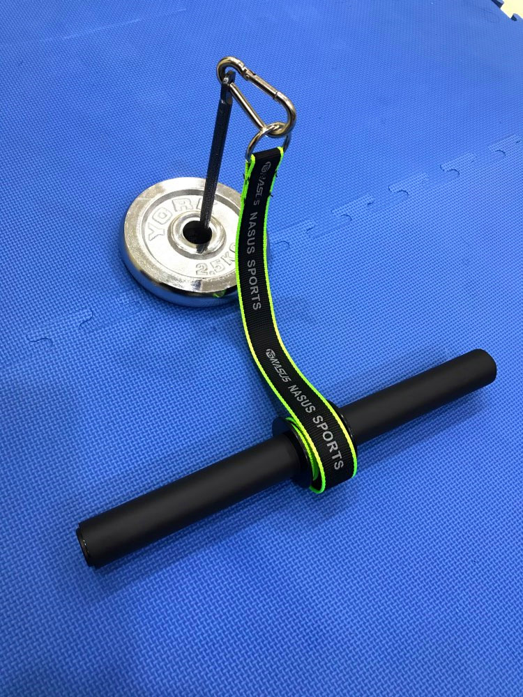 Wrist Roller Forearm - Peralatan kebugaran latihan kekuatan lengan bawah
