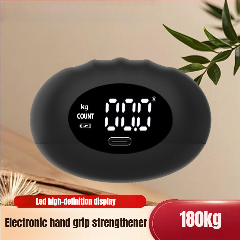 Home Gym Garden - Dinamometer Tangan Digital Ergonomis 180kg, Alat
