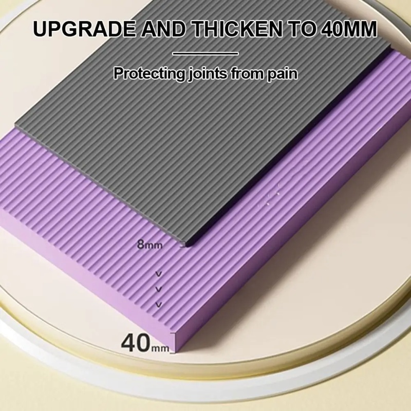 Home Gym Yoga Mat - Alas Keseimbangan Anti Selip Berdensitas Tinggi