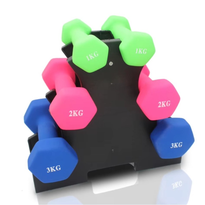 Rak Penyimpanan Dumbbell 3 Tin - Home Gym Weight ulasan dan harga