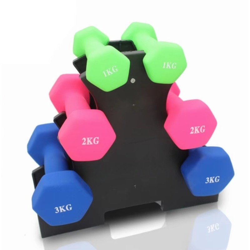 Rak Penyimpanan Dumbbell 3 Tin - Home Gym Weight ulasan dan harga