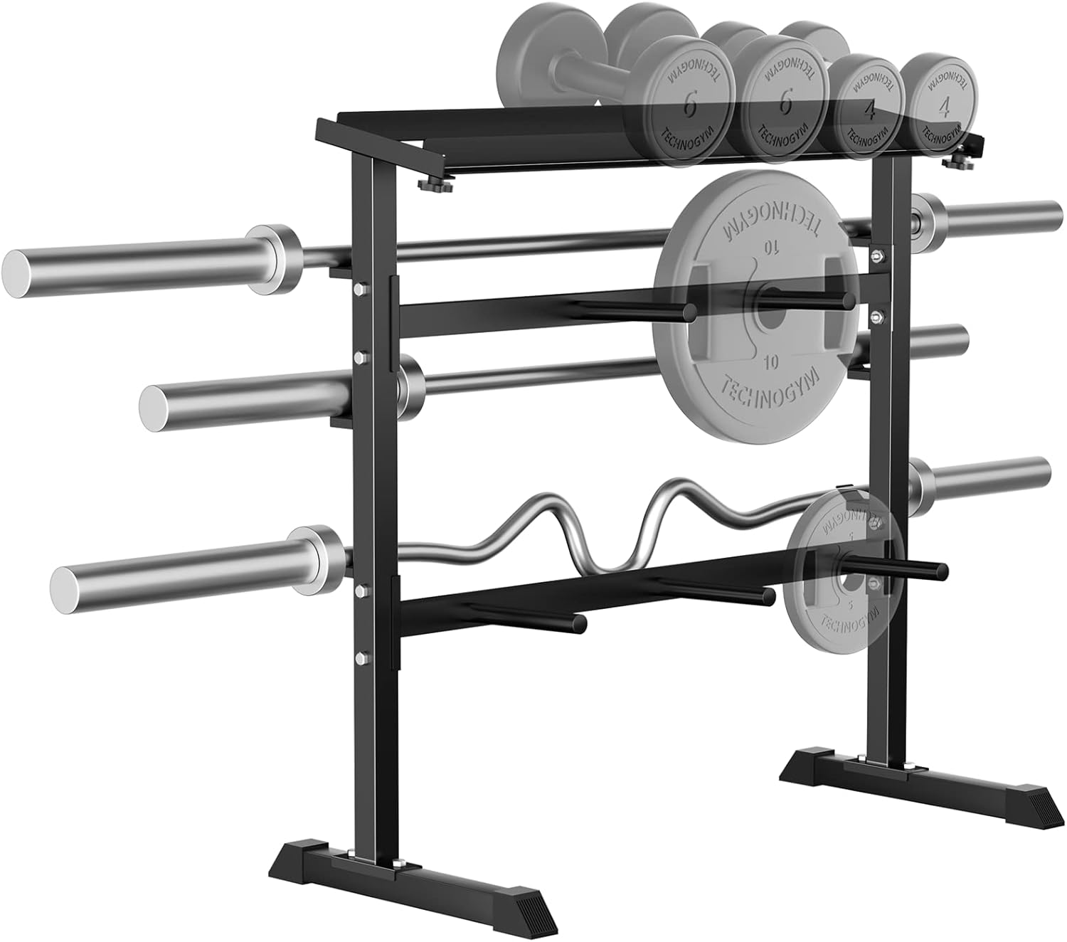 Rak Penyimpanan Beban Latihan  - Home Gym Weight ulasan dan harga