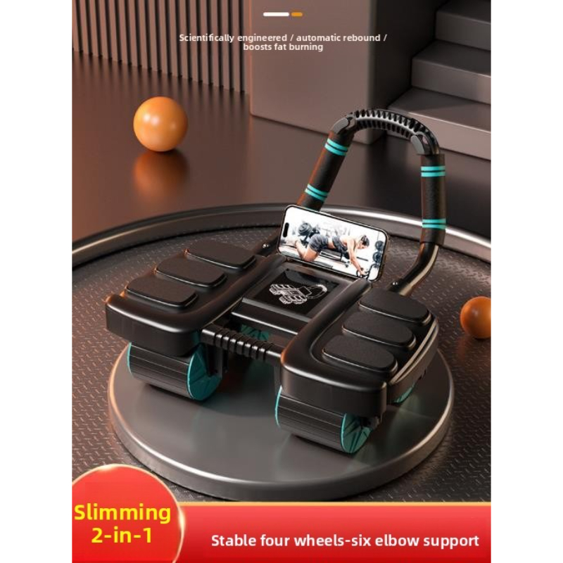 Penyangga Siku Enam Titik, Rod - Ab Roller Wheel ulasan dan harga