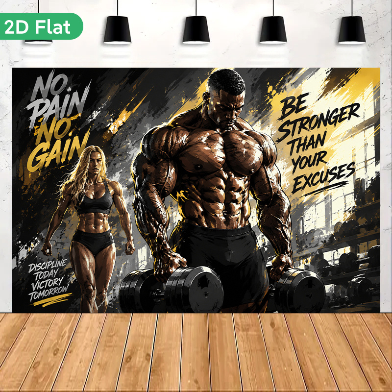 Gambar Dinding Motivasi untuk  - Home Gym Quotes ulasan dan harga