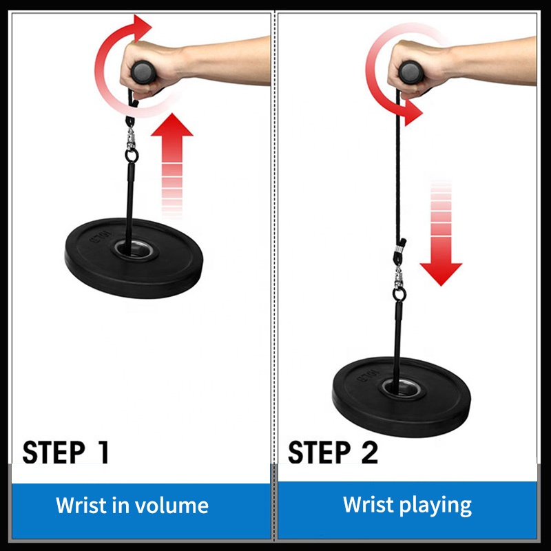 Alat Latihan Multifungsi untuk - Wrist Roller Forearm ulasan dan harga