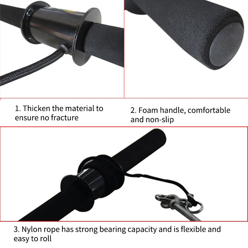 Alat Latihan Multifungsi untuk - Wrist Roller Forearm ulasan dan harga