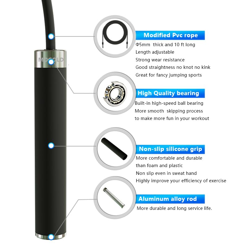 Tali lompat olahraga tinju ola - Jump Rope Bearing ulasan dan harga