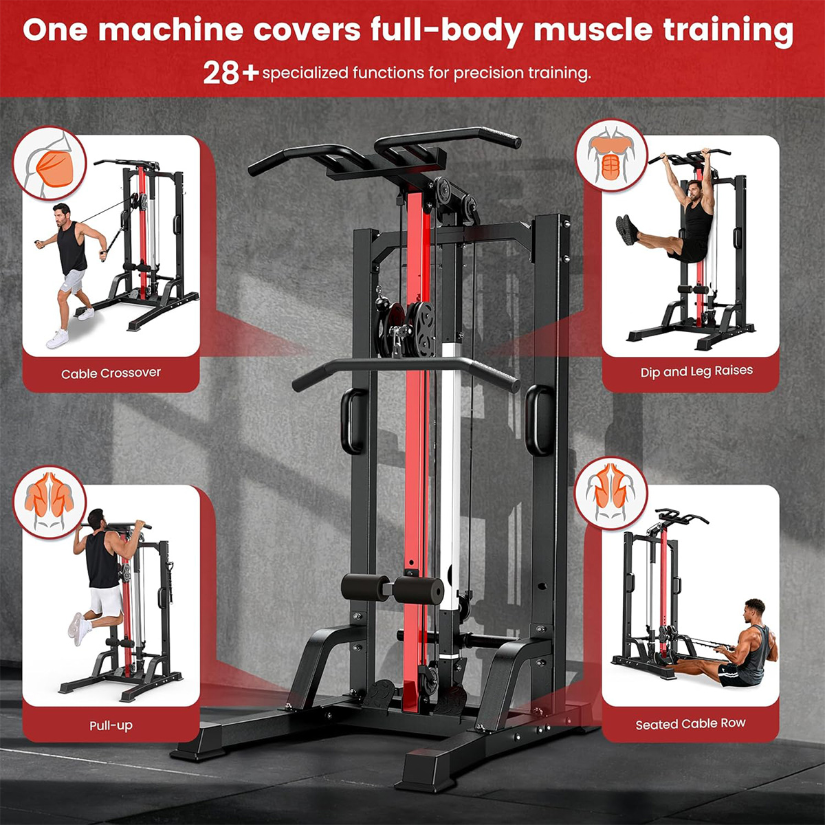 Mesin Gym Rumah Pooboo - Siste - Home Gym Workout ulasan dan harga