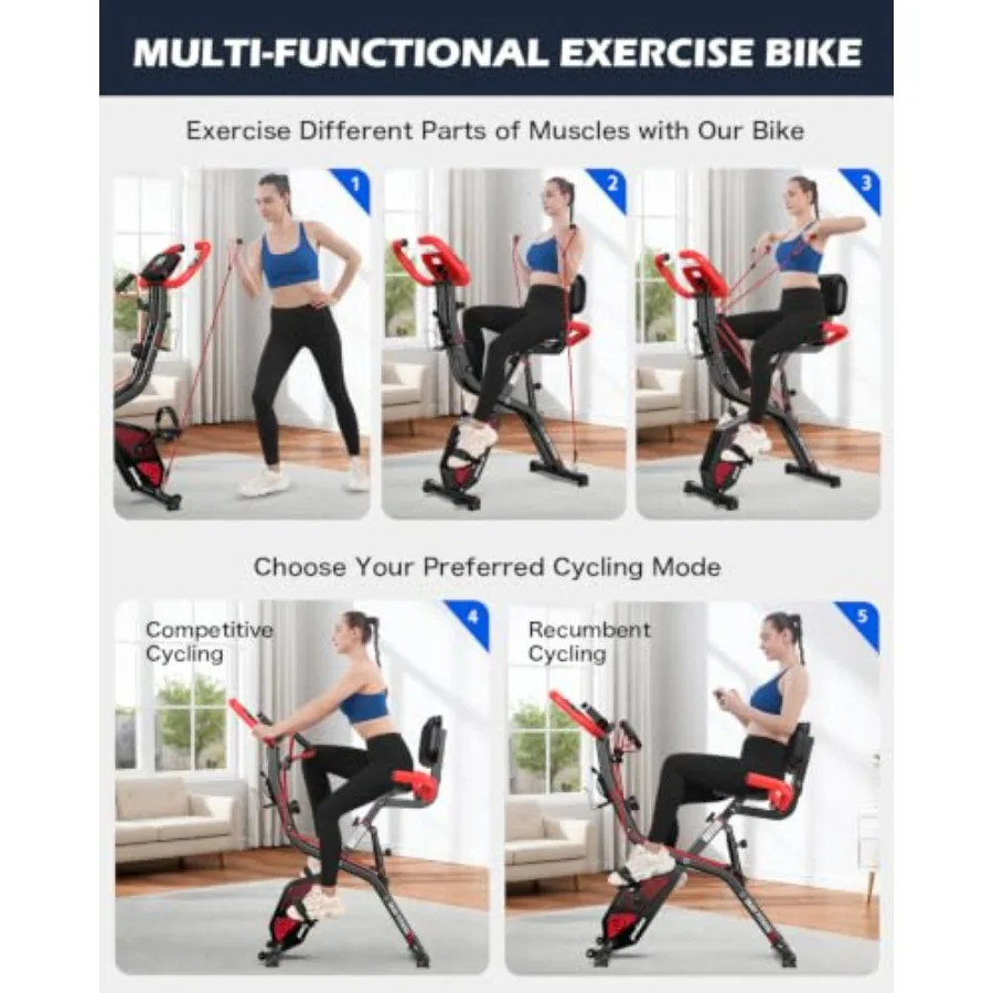 Sepeda lipat magnetik X-Bike u - Home Gym Resistance ulasan dan harga