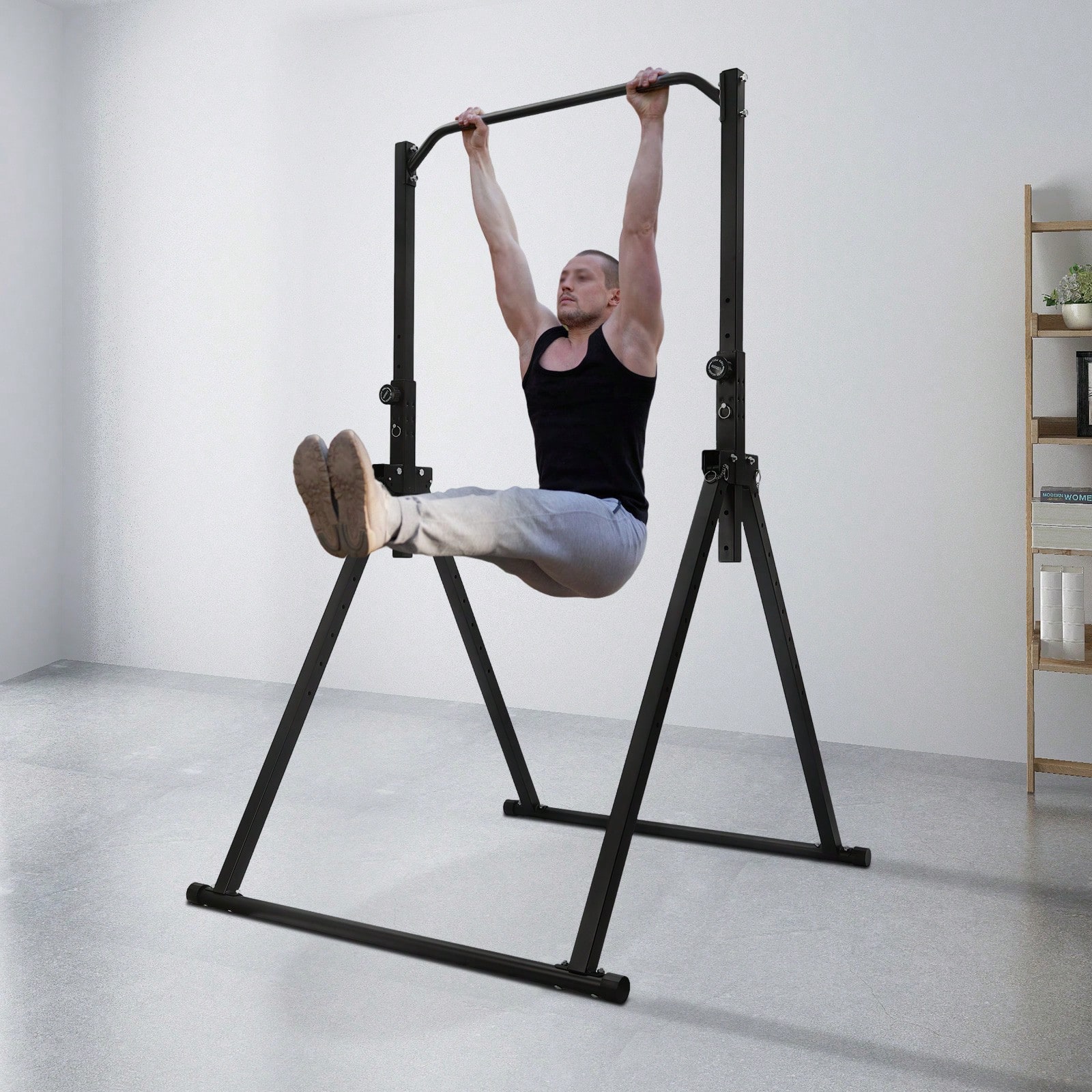 Stasiun Pull Up Segitiga, Bar  - Home Gym Pull Up Bar ulasan dan harga