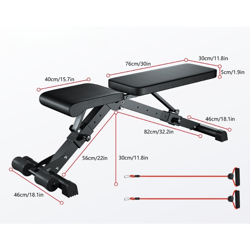 Bangku Dumbbell Multifungsi un - Home Gym Weight ulasan dan harga