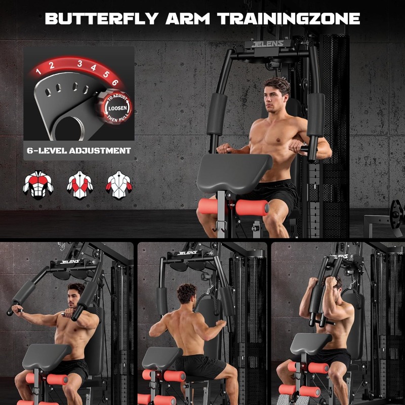 JELENS Home Gym, Peralatan Gym - Home Gym Workout ulasan dan harga
