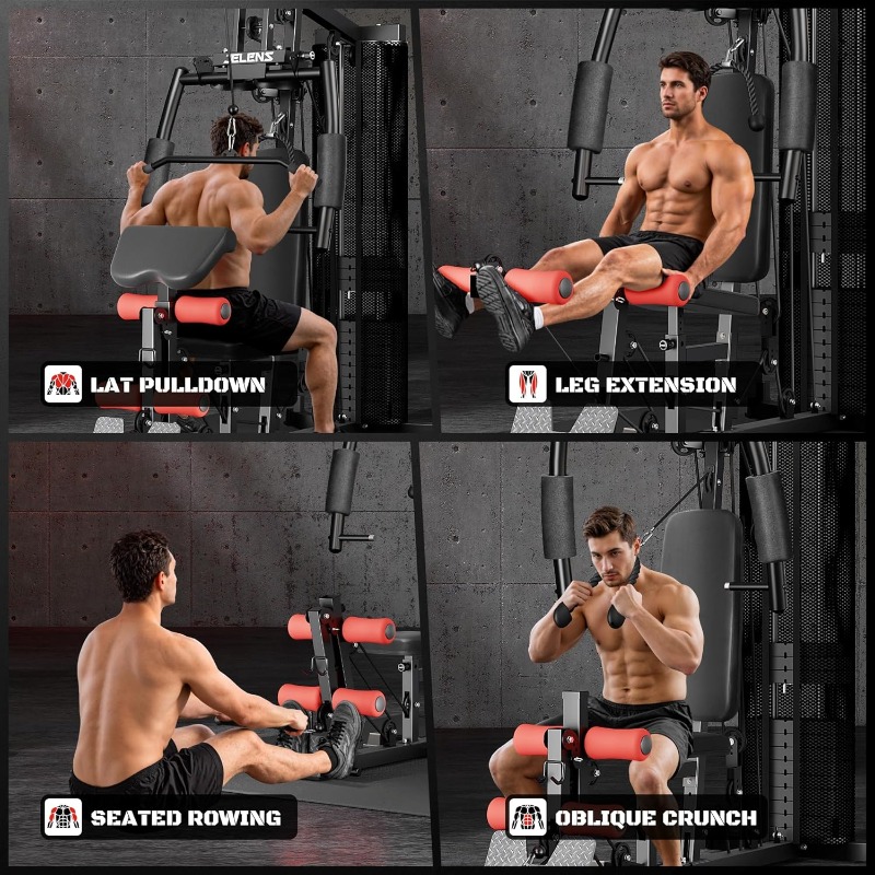JELENS Home Gym, Peralatan Gym - Home Gym Workout ulasan dan harga
