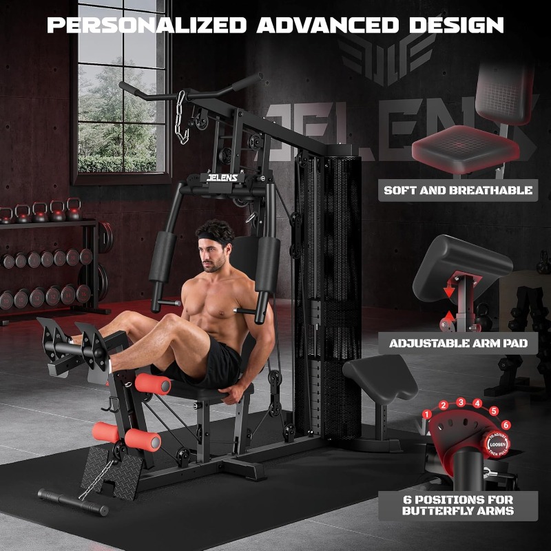 JELENS Home Gym, Peralatan Gym - Home Gym Workout ulasan dan harga