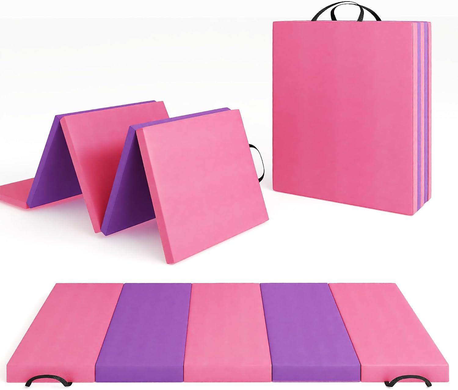Matras Yoga Lipat, Matras Sena - Home Gym Yoga Mat ulasan dan harga