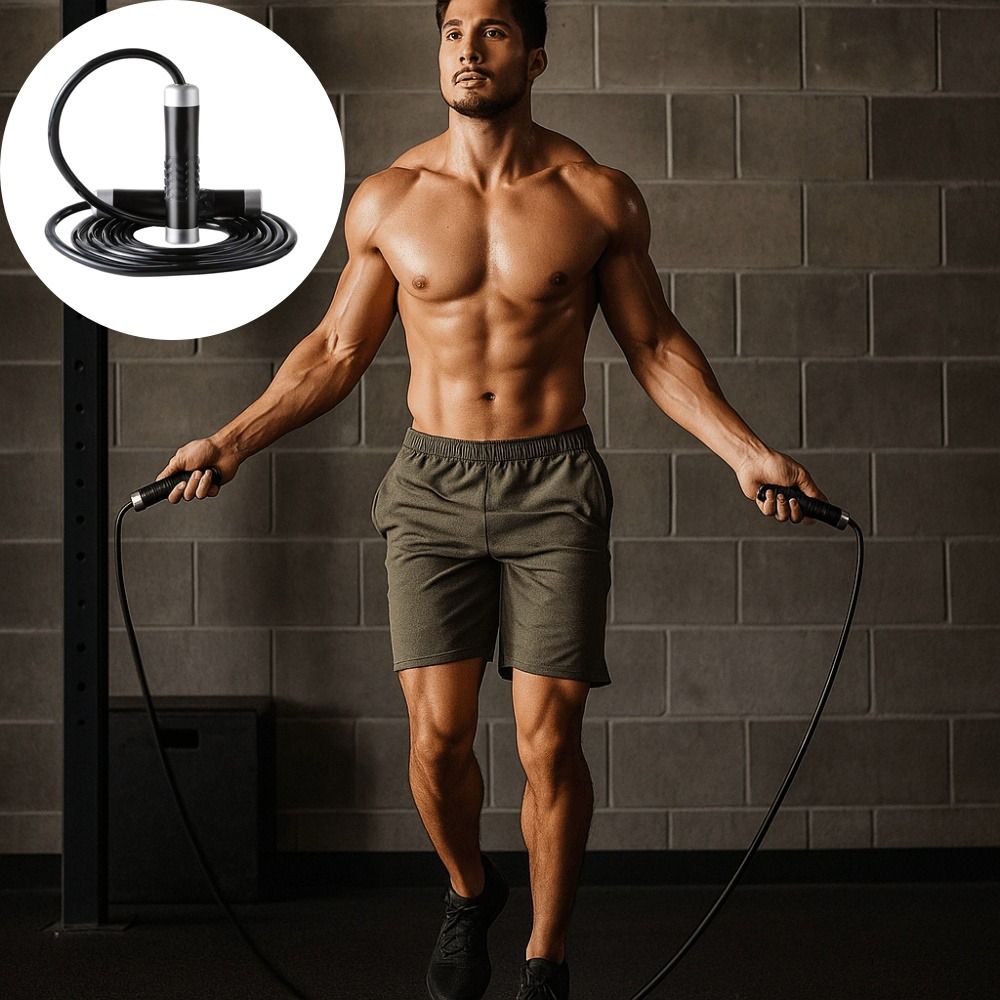 Tali Lompat Aluminium Alloy Pe - Jump Rope Bearing ulasan dan harga