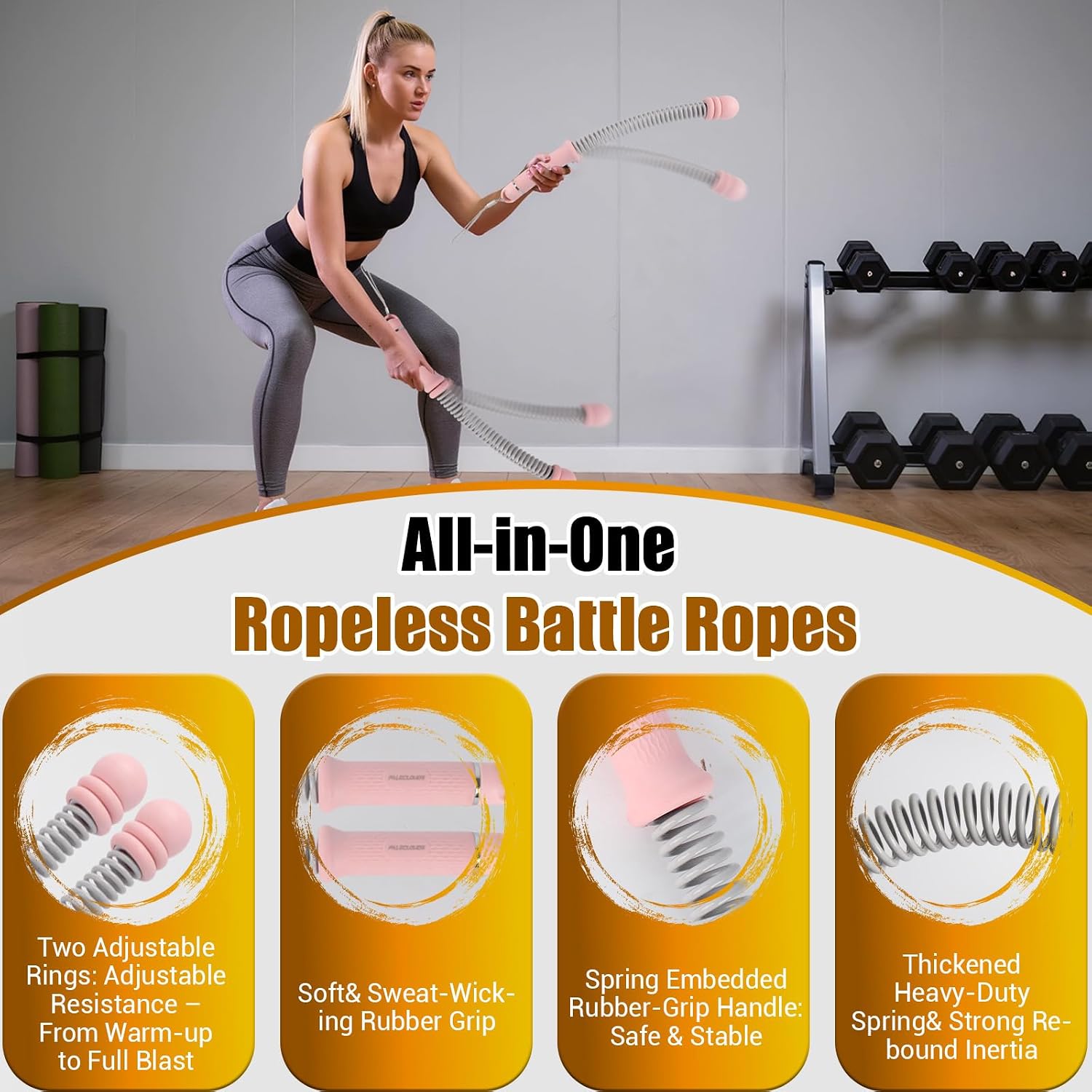Tali Latihan Tanpa Tali Portab - Home Gym Workout ulasan dan harga