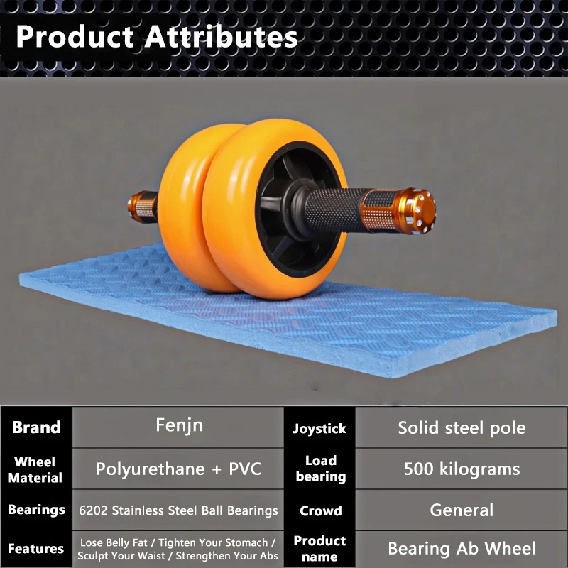 Alat Latihan Otot Perut Berben - Ab Roller Wheel ulasan dan harga