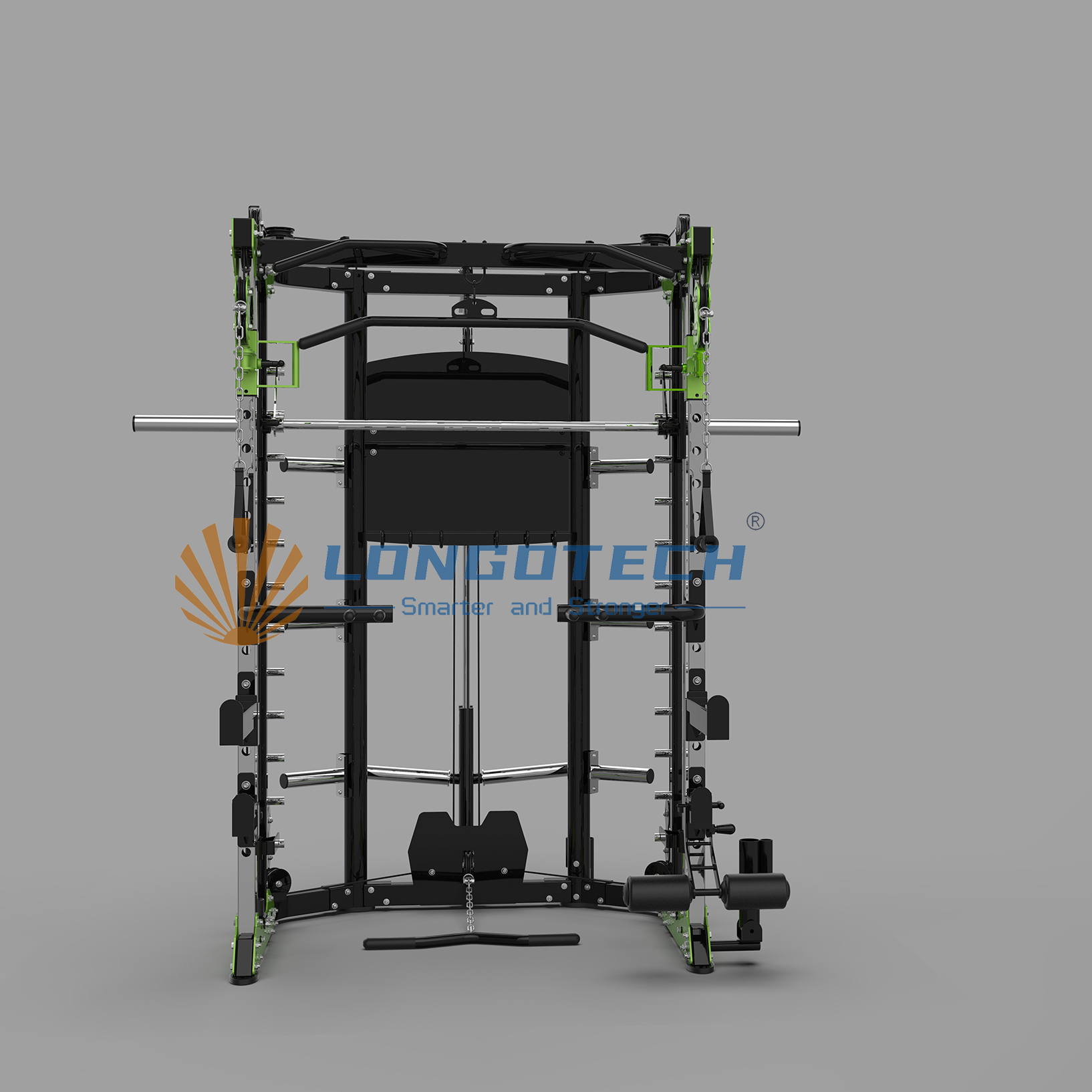 Peralatan Gym Rumah Buatan Chi - Home Gym With Smith Machine ulasan dan harga