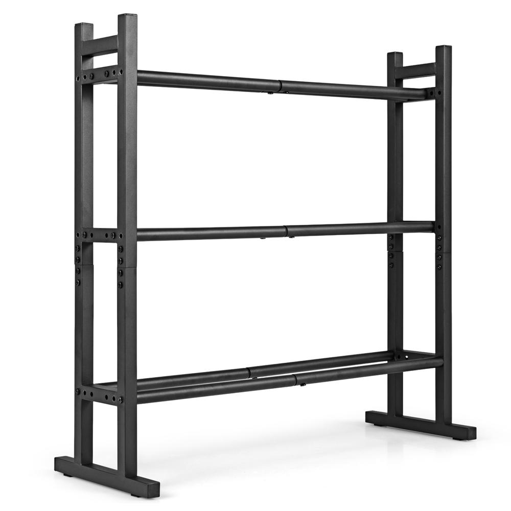 Rak Dumbbell 3 Tingkat Heavy D - Home Gym Weight ulasan dan harga