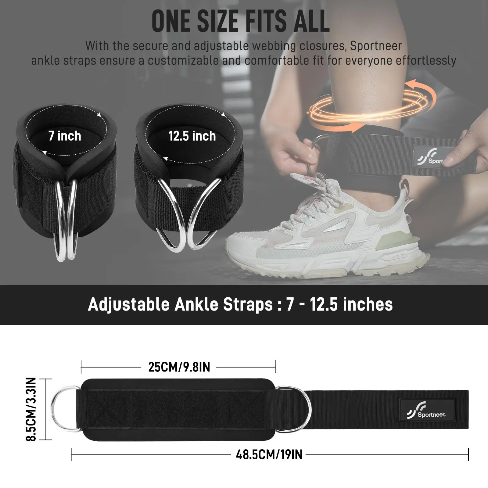 Sportneer, Tali Pengikat Perge - Home Gym Leg Extension Machine ulasan dan harga