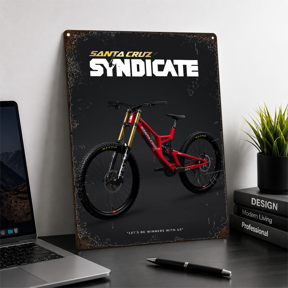 Poster Sepeda Santa Cruz V10 u - Home Gym Custom ulasan dan harga