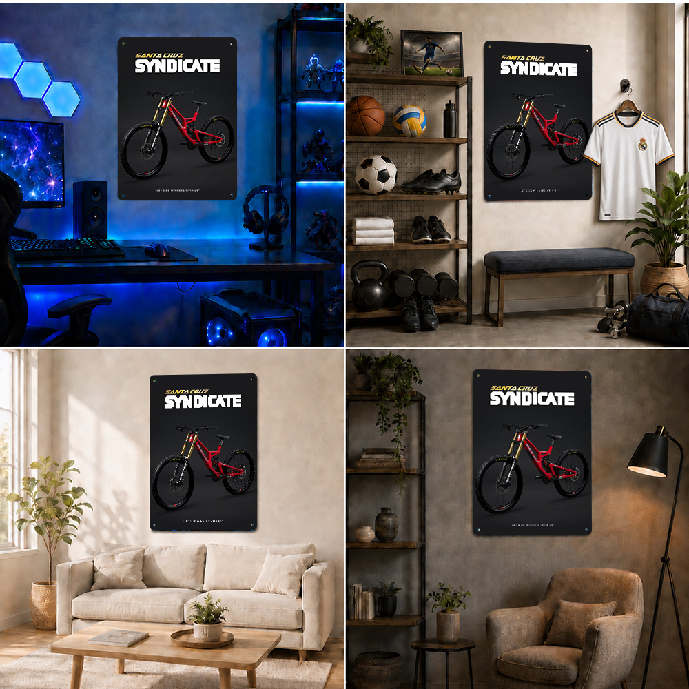 Poster Sepeda Santa Cruz V10 u - Home Gym Custom ulasan dan harga