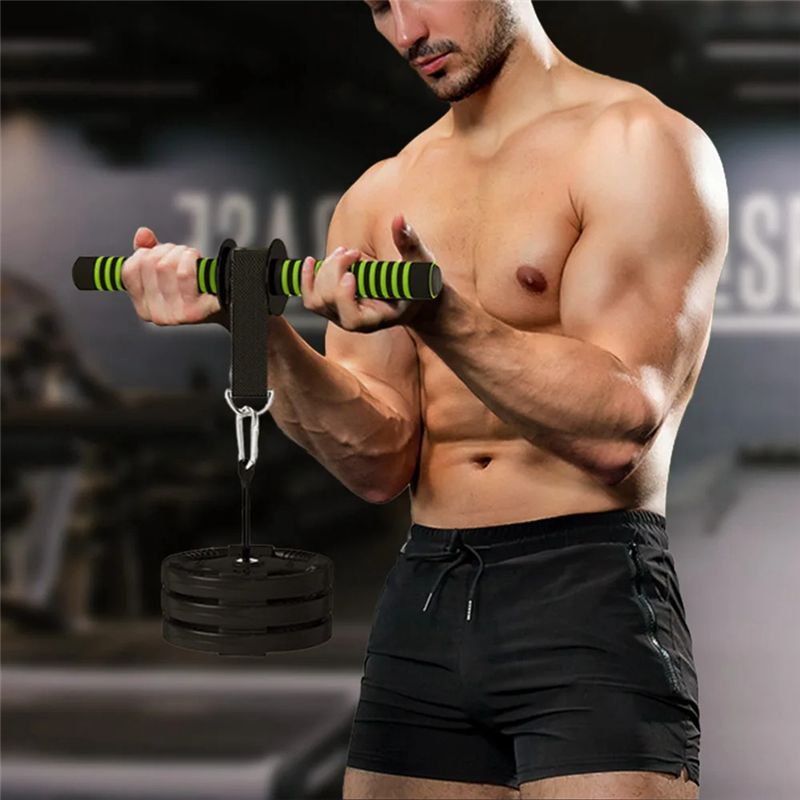 【Supernew】 1 Buah Roller Latih - Wrist Roller Forearm ulasan dan harga