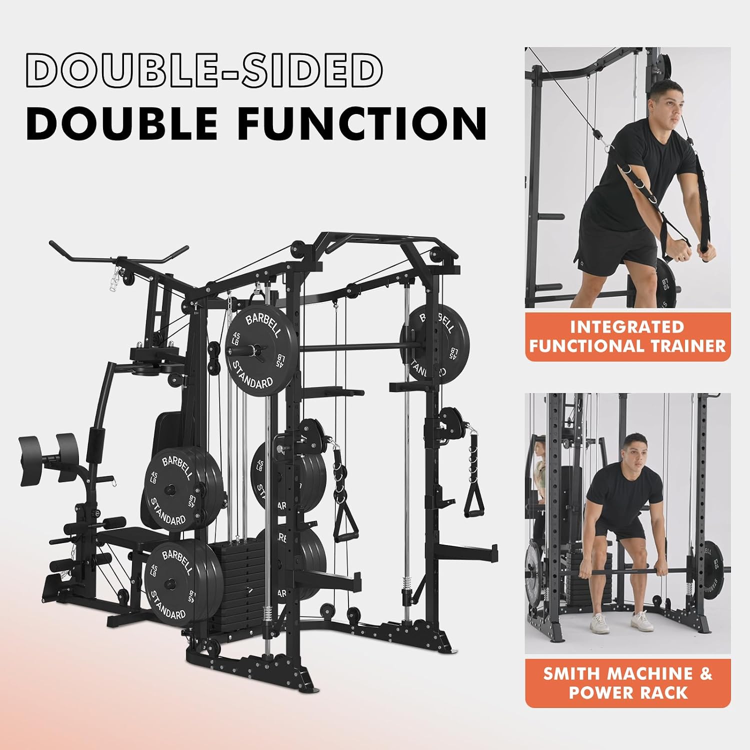 Mesin SmithΔ Dual-Station, Sta - Home Gym Custom ulasan dan harga