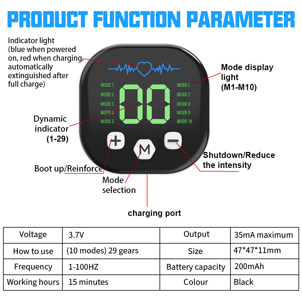 EMS Stimulator Otot Pelatih Pe - Home Gym Garden ulasan dan harga