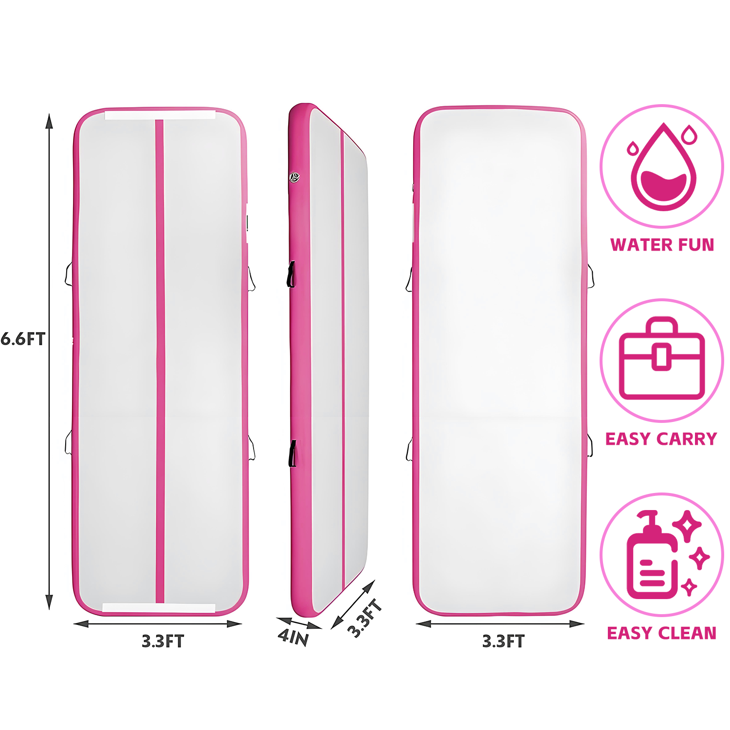 Matras Senam Tiup dengan Ukura - Home Gym Custom ulasan dan harga