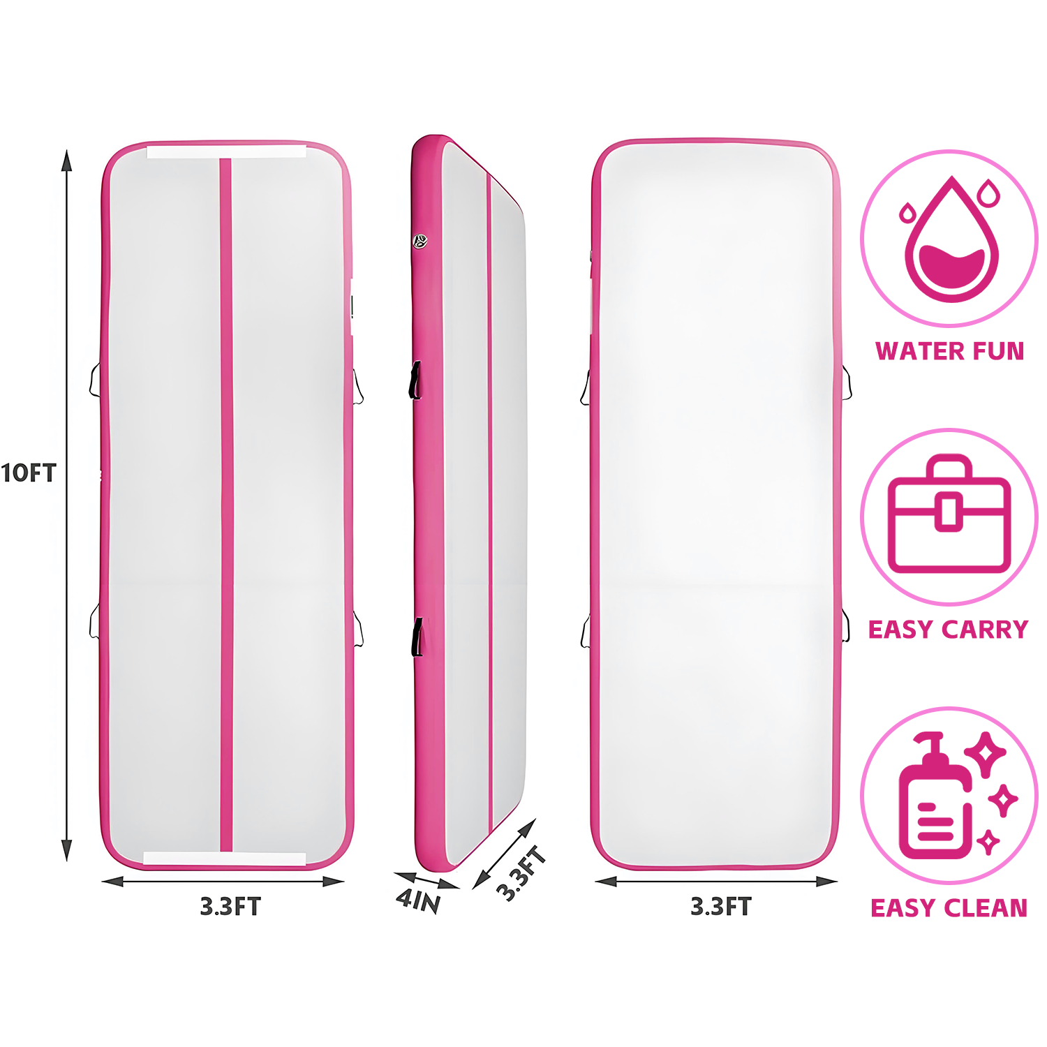 Matras Senam Tiup dengan Ukura - Home Gym Custom ulasan dan harga