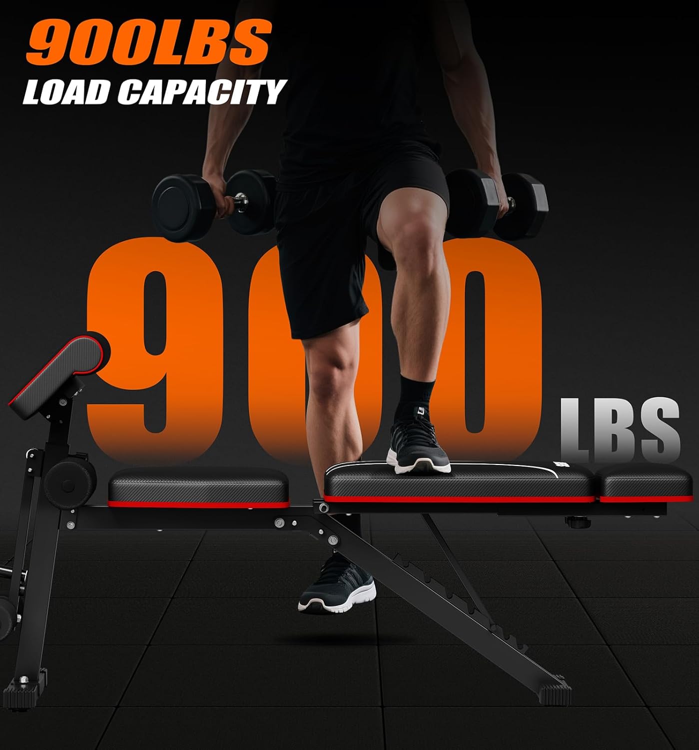 Bangku Angkat Beban Lipat untu - Home Gym Weight ulasan dan harga