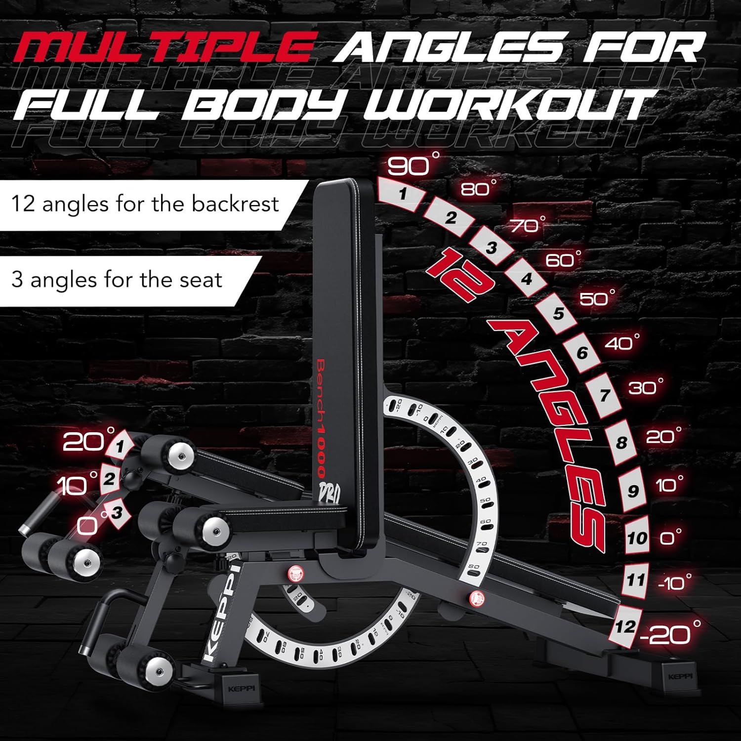 Bangku Latihan Kekuatan Gym Ru - Home Gym Weight ulasan dan harga
